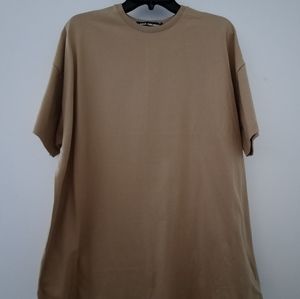 Soul Siblings Men Tan colored Tee Shirt